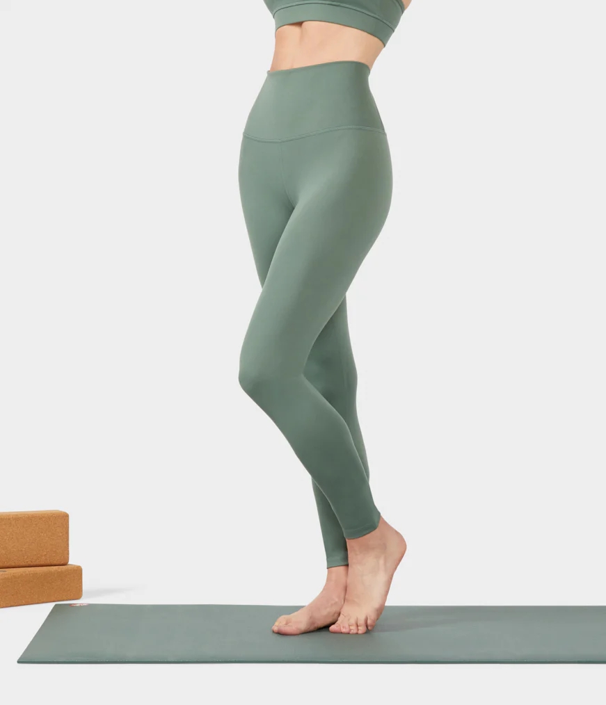 Manduka ESSENCE Women's Leggings Green | 9529692