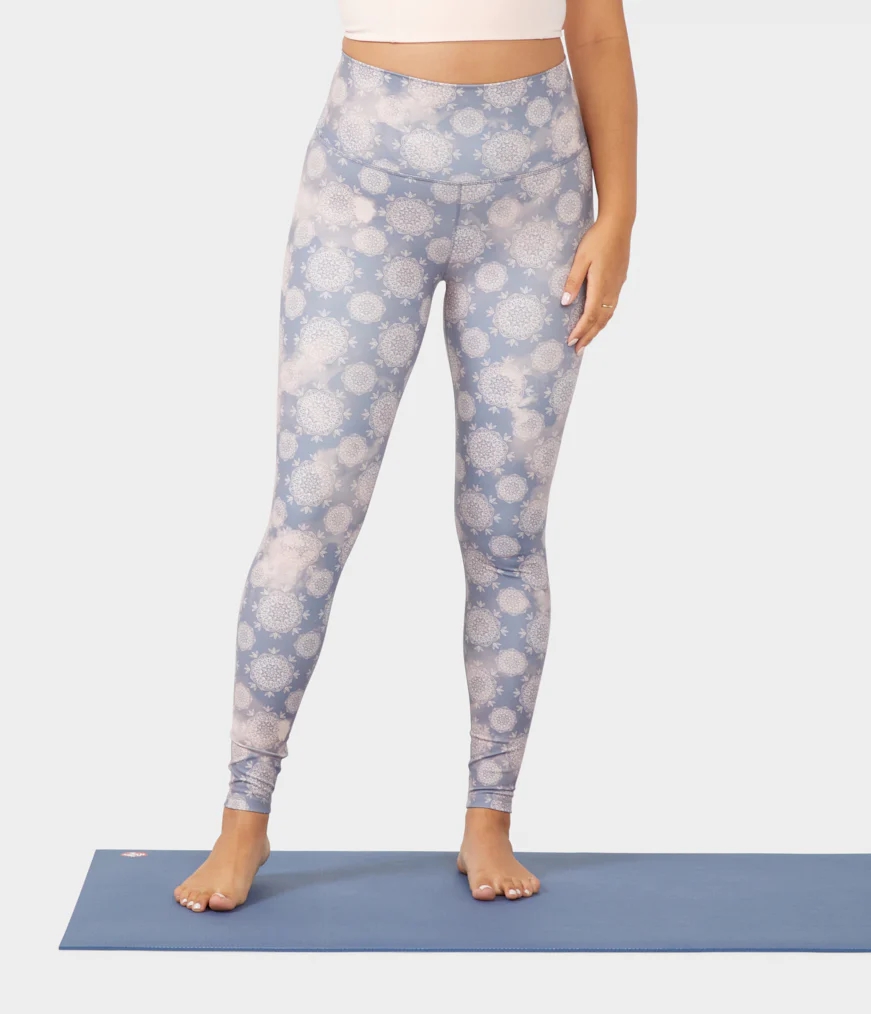 Manduka ESSENCE Women's Leggings Light Blue | 7247724
