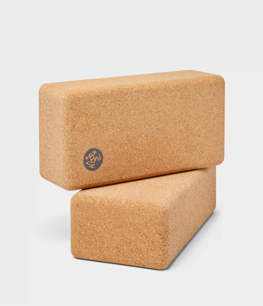 Manduka LEAN CORK YOGA - 2 PACK Men's Blocks Brown | 3589502