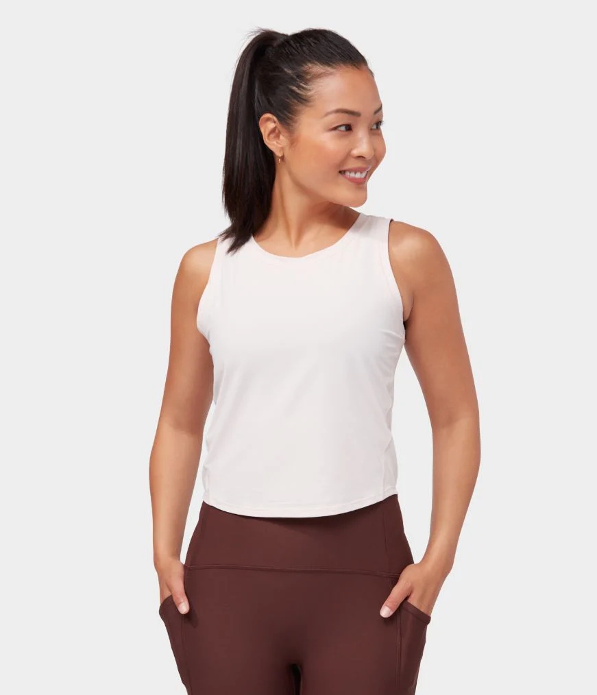 Manduka LIFT AND ALIGN Women's Tanks White | 8316767