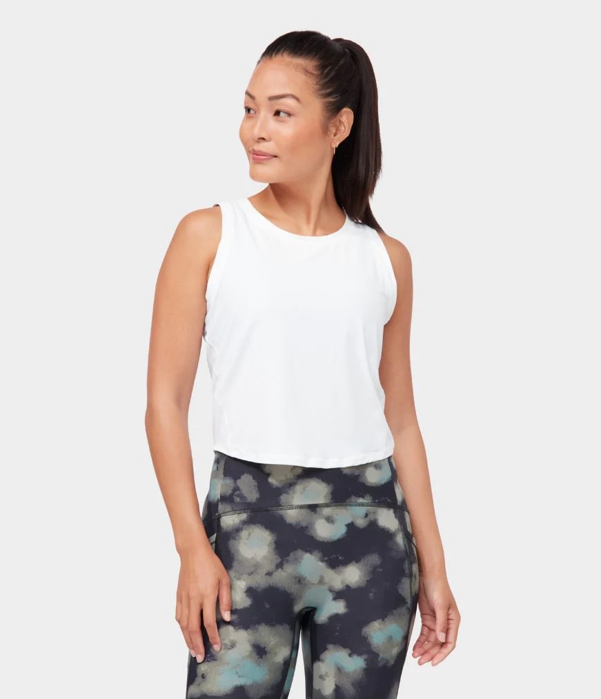 Manduka LIFT AND ALIGN Women's Tanks White | 8447502