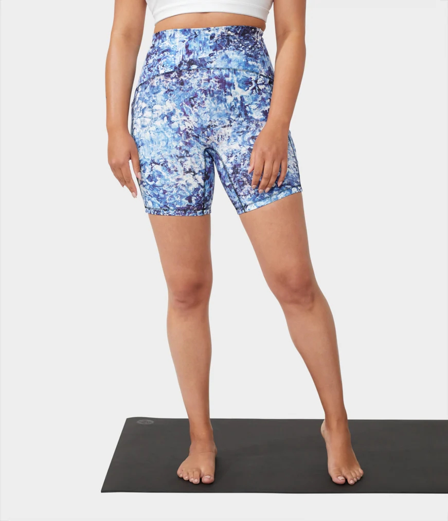Manduka PRESENCE Women's Shorts Blue | 7523860