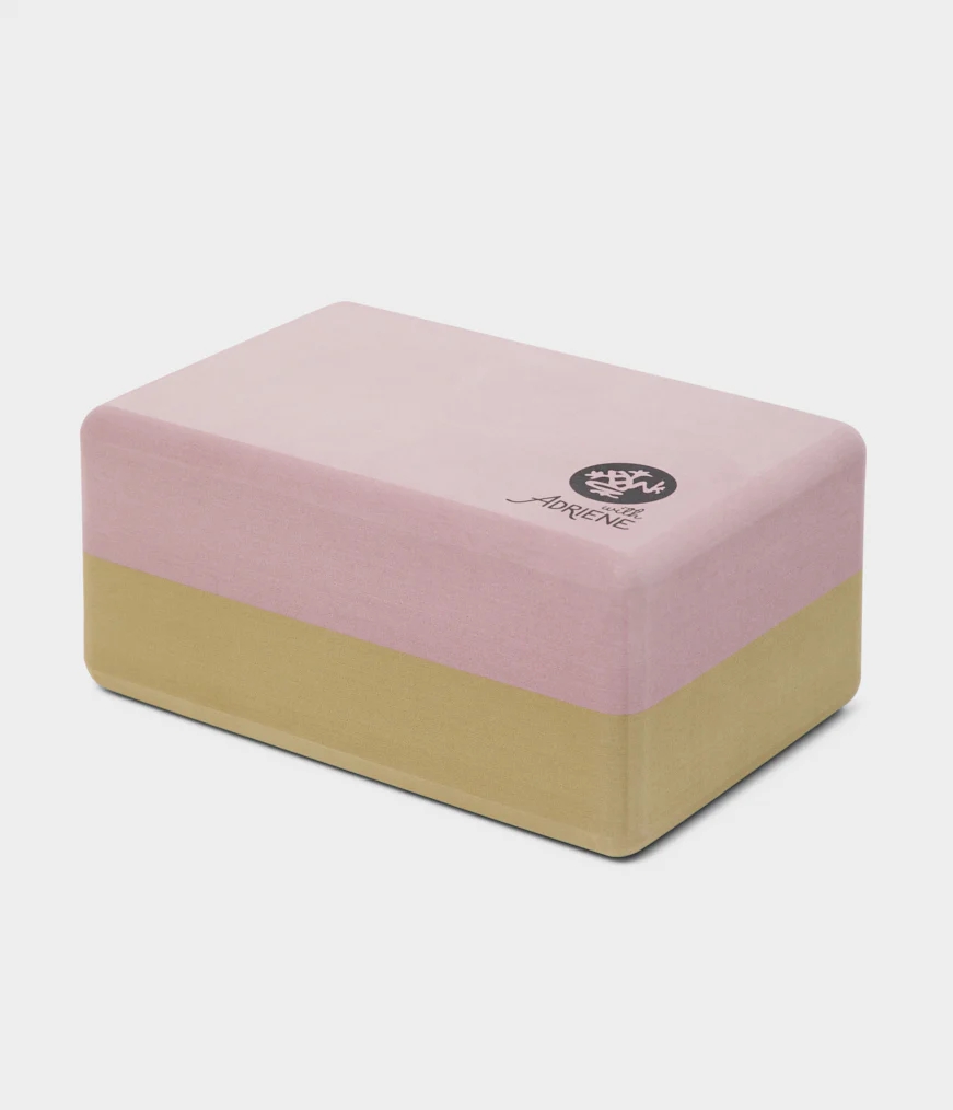 Manduka YOGA WITH ADRIENE RECYCLED FOAM YOGA Women's Blocks Pink | 6013590